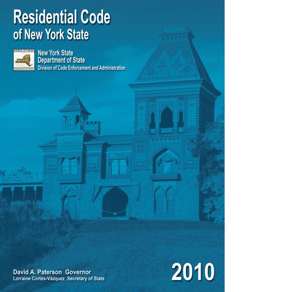 Residential Code Of New York State Edition