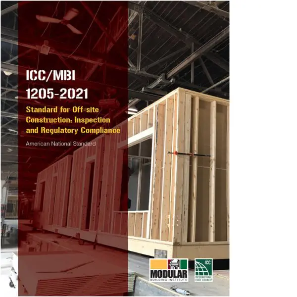 ICC/MBI 1205-2021 Standard for Off-site Construction: Inspection 