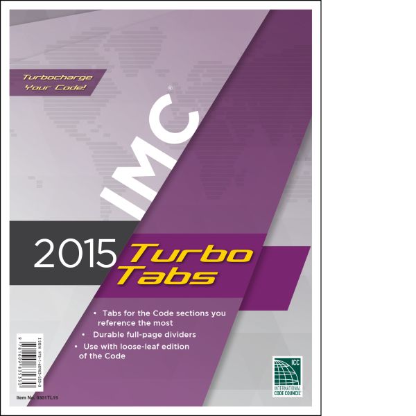 2015 International Mechanical Code Turbo Tabs