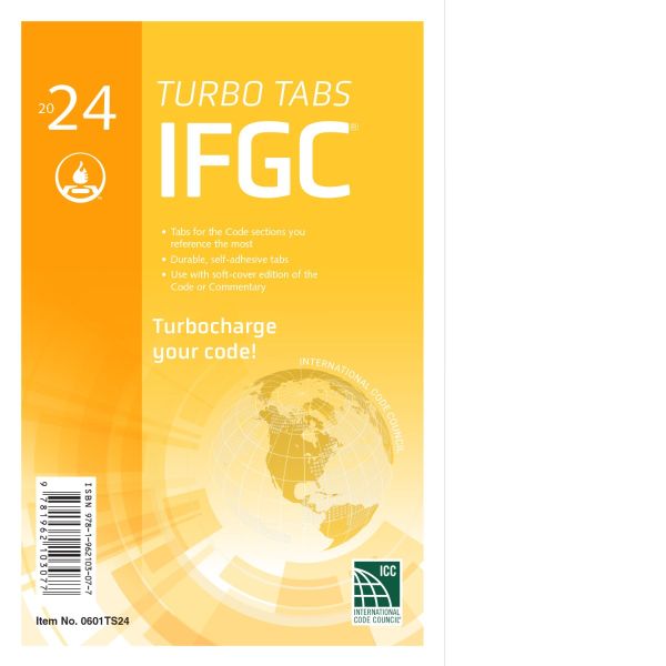 タジーフ　購入ページ 2024 International Fuel Gas Code Turbo Tabs
