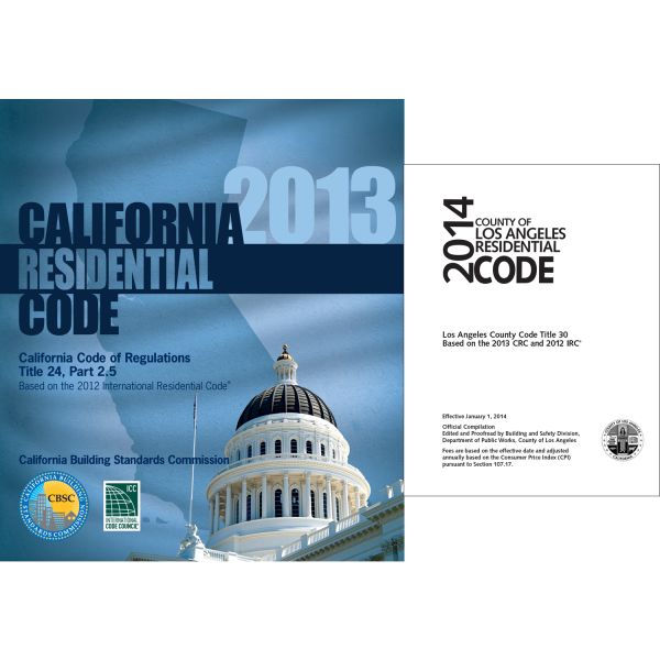 2014 County of Los Angeles Residential Code - Complete Code