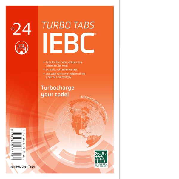 2024 International Existing Building Code Turbo Tabs