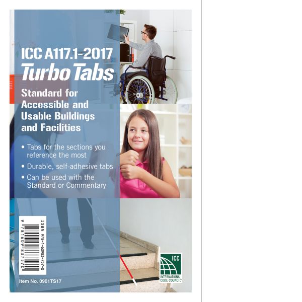 ICC A117.1-2017 Accessible And Usable Buildings And Facilities Turbo Tabs