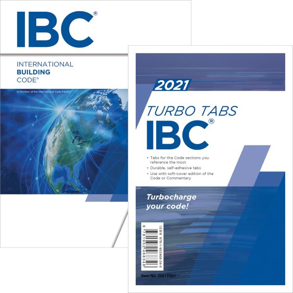 2021 International Building Code & Tab Combo