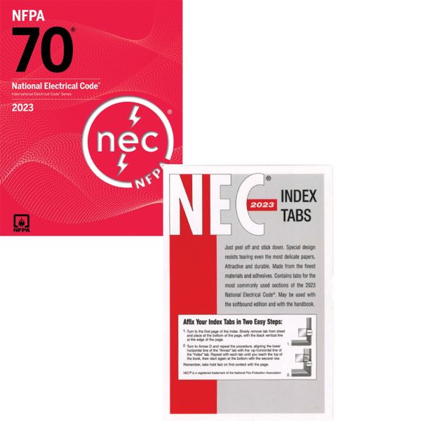 NFPA 70 National Electrical Code (NEC), 2023 & Tab Combo