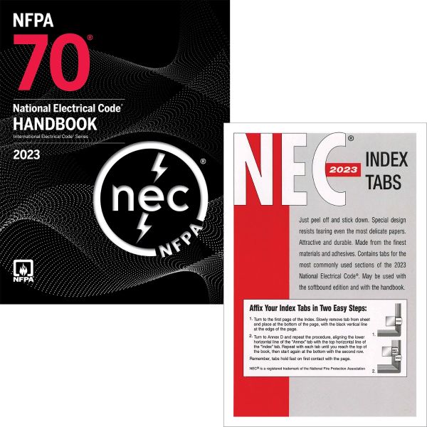 NFPA 70® National Electrical Code® (NEC®) Handbook, 2023 Edition & Tab