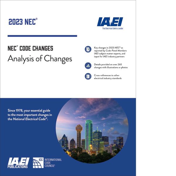 Analysis of Changes, 2025 NEC