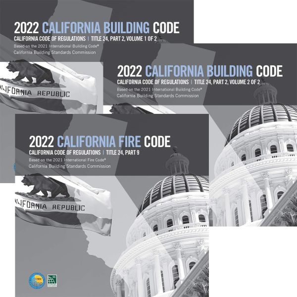 2022 California Codes Title 24 Building and Fire Combo