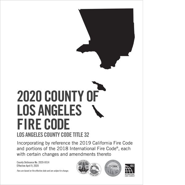 2020 County of Los Angeles Fire Code Amendment Only