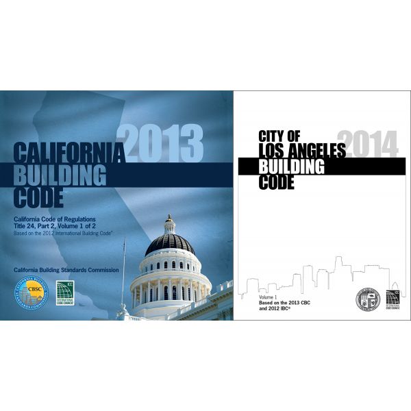 2014 City of Los Angeles Building Code Complete Code (Volumes 1 & 2)