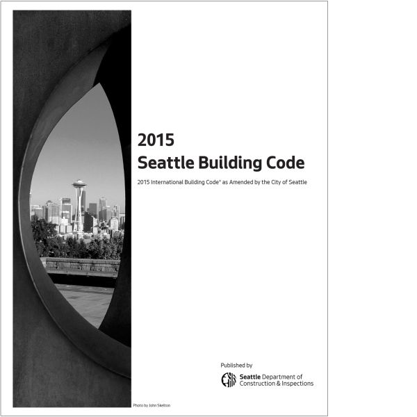 2015 Seattle Building Code (PDF Download)