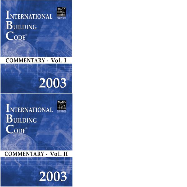 2003 International Building Code® Commentary (PDF Download)
