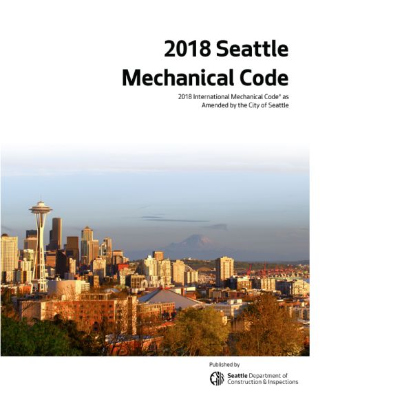 2018 Seattle Mechanical Code (PDF Download)