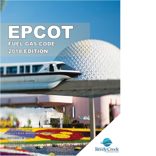 EPCOT Fuel Gas Code, 2018 Edition (PDF Download)