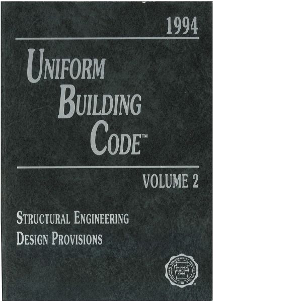 1994 Uniform Building Code Volume II (Download)