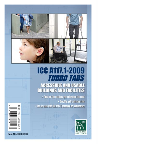 ICC A117.1-2009 Accessible and Usable Buildings and Facilities Turbo Tabs