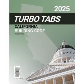 Turbo Tabs: 2025 California Building Code, Title 24, Part 2