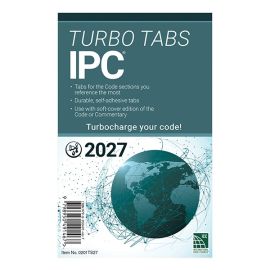 2027 International Plumbing Code Turbo Tabs