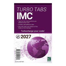 2027 International Mechanical Code Turbo Tabs