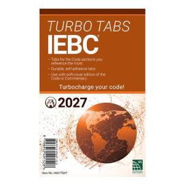 2027 International Existing Building Code Turbo Tabs