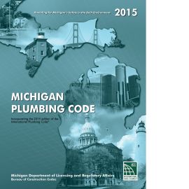 2015 Michigan Plumbing Code (Cover Image)