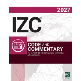 2027 IZC® Code and Commentary