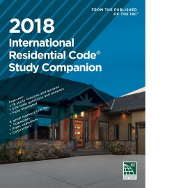 2018 International Residential Code® Study Companion (Cover Image)