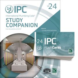 2024 International Plumbing Code Study Companion and FlashCards Combo