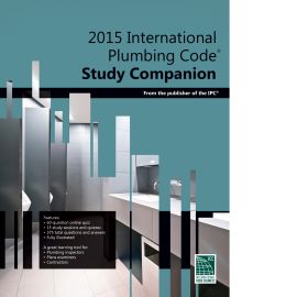 2015 International Plumbing Code Study Companion (Cover Image)