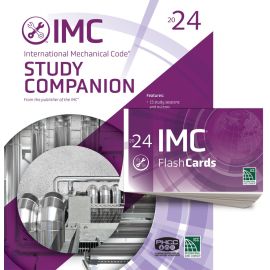 2024 International Mechanical Code Study Companion and FlashCards Combo