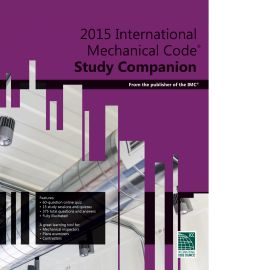 2015 International Mechanical Code Study Companion (Cover Image)