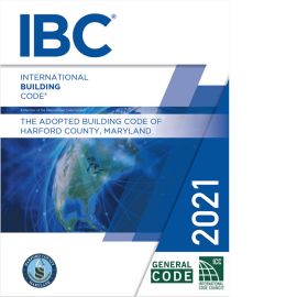2021 The Adopted Building Code of Harford County cover image