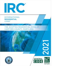 2021 The Adopted Residential Code of Harford County cover image