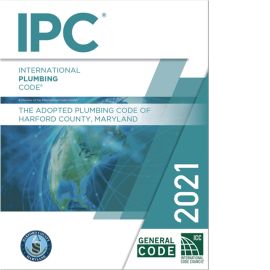 2021 The Adopted Plumbing Code of Harford County cover image