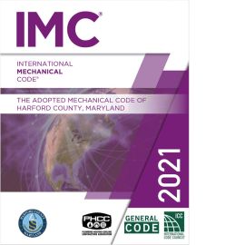 2021 The Adopted Mechanical Code of Harford County cover image