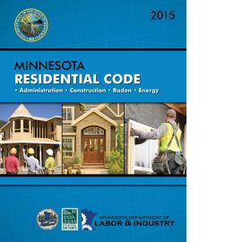 2015 Minnesota Residential Code (Cover Image)