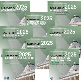 2025 California Codes Title 24 - Designer Collection