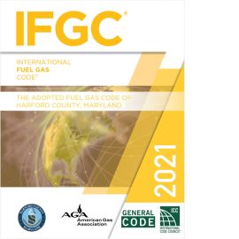 2021 The Adopted Fuel Gas Code of Harford County cover image