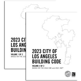 2023 City of Los Angeles Building Code (2 Volumes) - Amendments only 