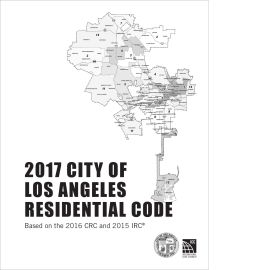 2017 City of Los Angeles Residential Code - Amendments only (Cover Image)