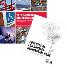 2017 City of Los Angeles Residential Code - Complete Code (Cover Image)