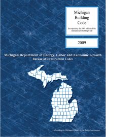 2009 Michigan Building Code cover image