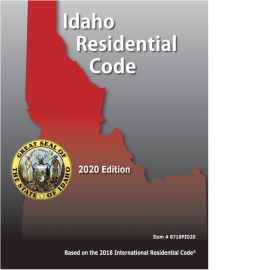 Idaho Residential Code, 2020 Edition cover image