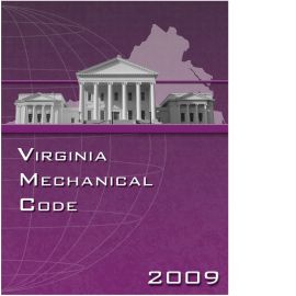 2009 Virginia Mechanical Code cover image