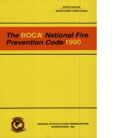 1990 BOCA National Fire Prevention Code cover image