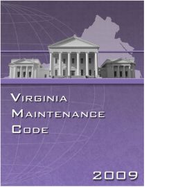 2009 Virginia Maintenance Code cover image