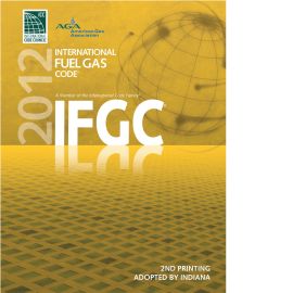 2012 International Fuel Gas Code (2nd printing adopted by Indiana) cover image