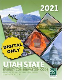 2021 Utah State Energy Conservation Code Based on the 2021 International Energy Conservation Code cover image