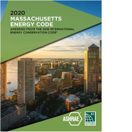 2020 Massachusetts Energy Code, Amended from the 2018 International Energy Conservation Code cover image