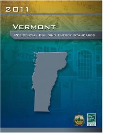 2011 Vermont Residential Building Energy Standards cover image